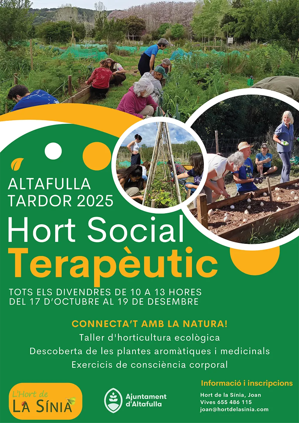 Hort Social Terapèutic de Tardor imatge del cartell de presentació
